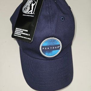 PGA Tour Baseball Hat - Adult\Unisex\Navy Blue